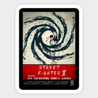 Ryu- Movie Poster Edition Sticker